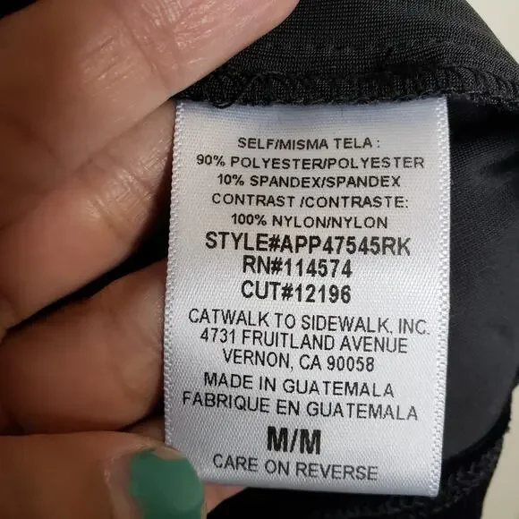 Pleione| Black Embroidered Mesh Velvet Blouse - Picture 7 of 10